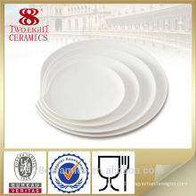 Wholesale royal ceramic restaurant plates, restaurant china plate dish